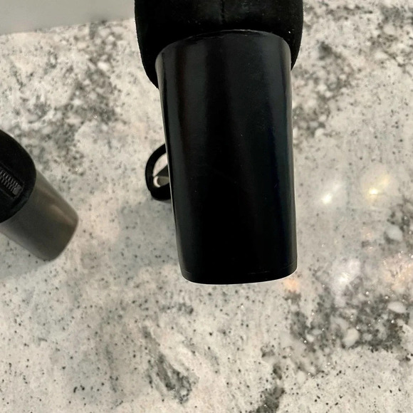 Rag & Bone Ellis Sandal High Heel Black Suede Size 38 8 NEW - Picture 5 of 11